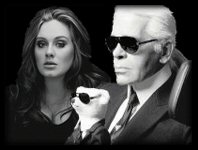 Adele Karl Lagerfeld
